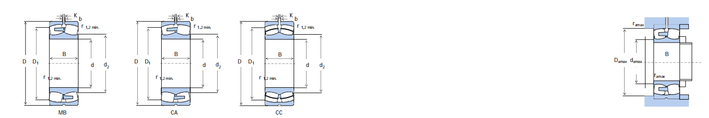 Wholesale Spherical Roller Bearing 24122 24124 24126 24128CAE4 ...